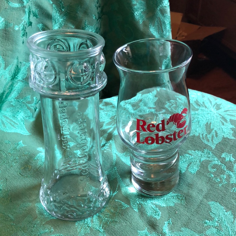 Vintage Red Lobster glasses
